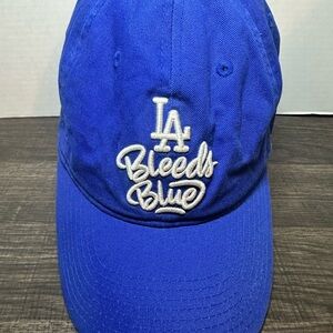 Dodgers LA Bleeds Blue Cap Hat